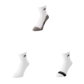 Yonex Sports Socks Quarter 19234 2025 white/grey men's - 3 pairs